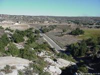 View north from High Bridge