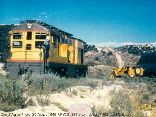 UP #1366 on Cajon Pass