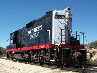 At Miller Creek, preparing to couple into the train